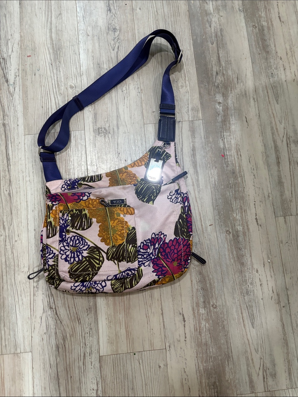 TUMI Anna Sui Multicolor Nylon Crossbody Bag